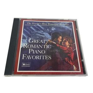 Vintage 1997 Reader's Digest Great Romantic Piano Favorites Music Audio CD